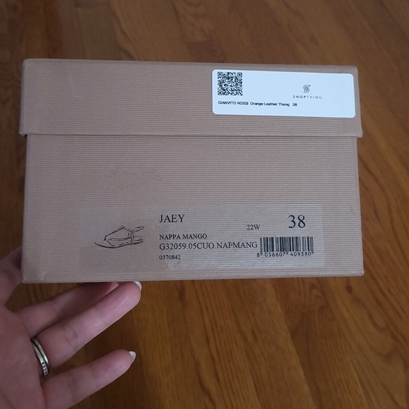 Gianvito Rossi Women's Orange Sandals - Picture 10 of 10